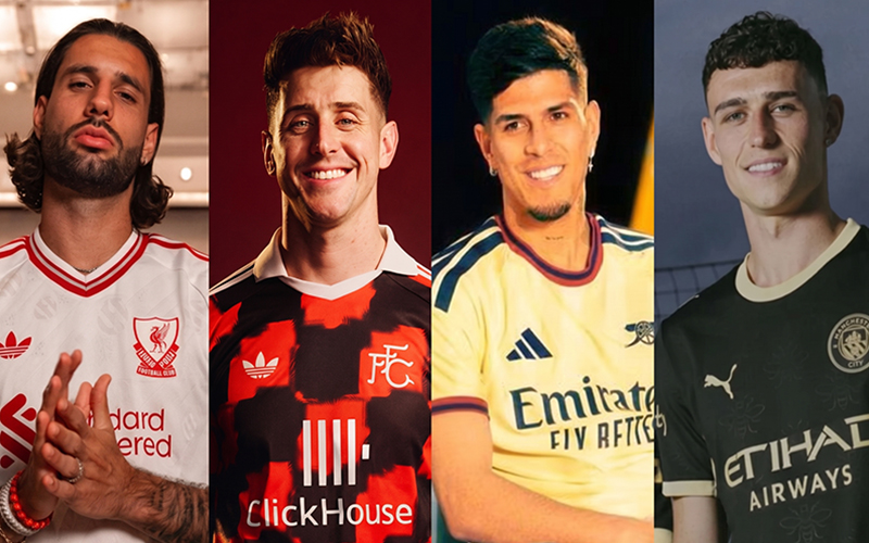 Premier League Club Kits Unveiled as Fans Pick Their Favourite Ahead of the New Season